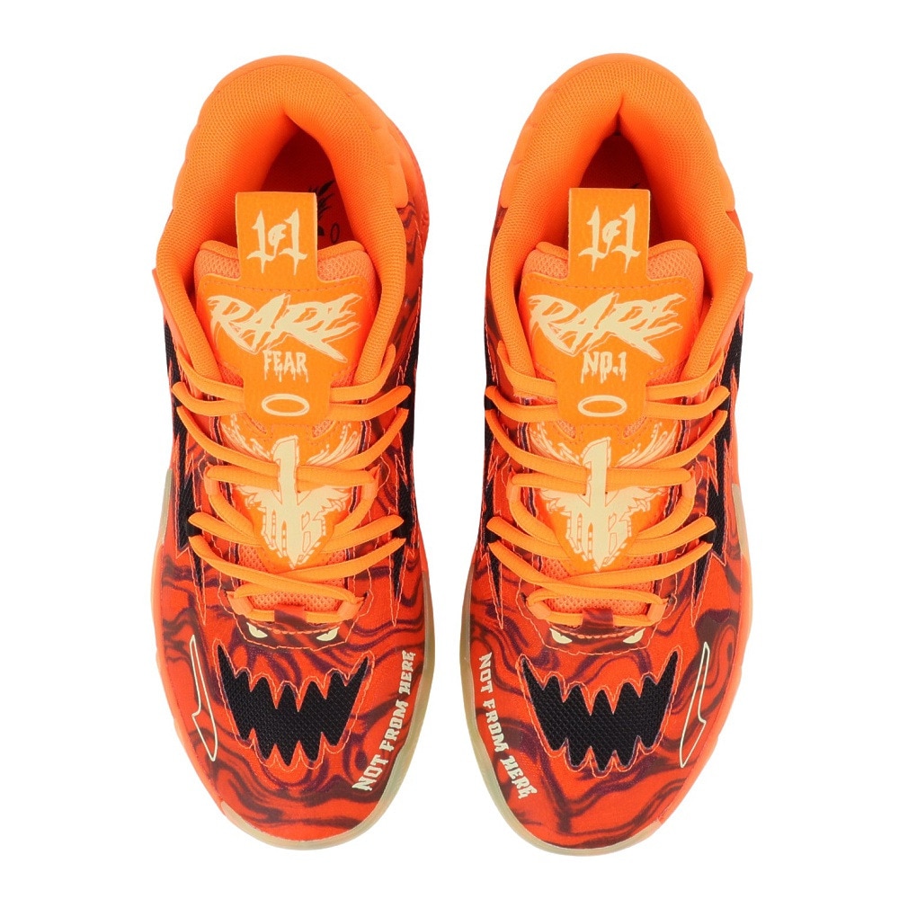 プーマ（PUMA）（メンズ）バスケットシューズ バッシュ MB.03 HALLOWEEN ハロウィン ラメロ・ボール 31117601
