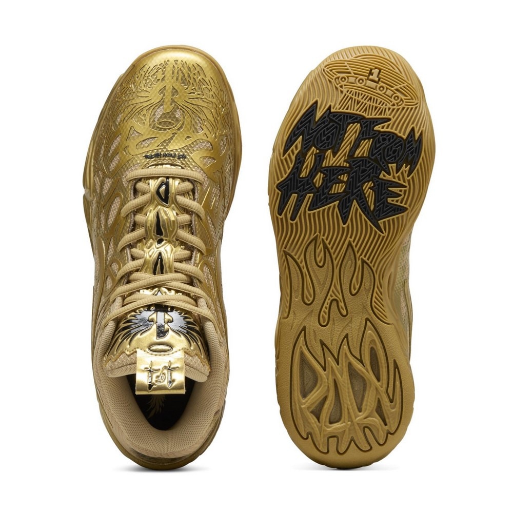 プーマ（PUMA）（メンズ）バスケットシューズ バッシュ MB.04 ゴールデン チャイルド 31130601