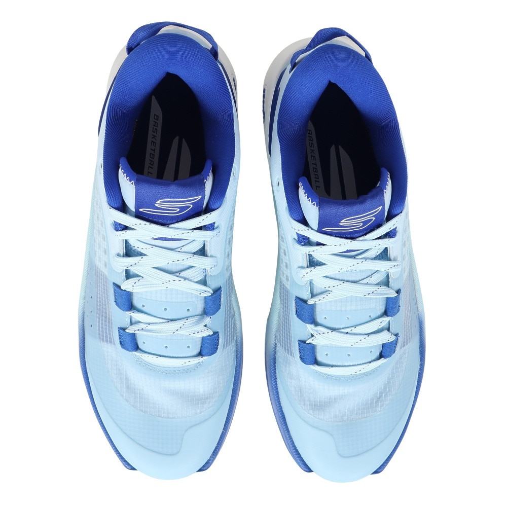 スケッチャーズ（SKECHERS）（メンズ）バスケットシューズ バッシュ SKX レザグリップ 253007-BLNV