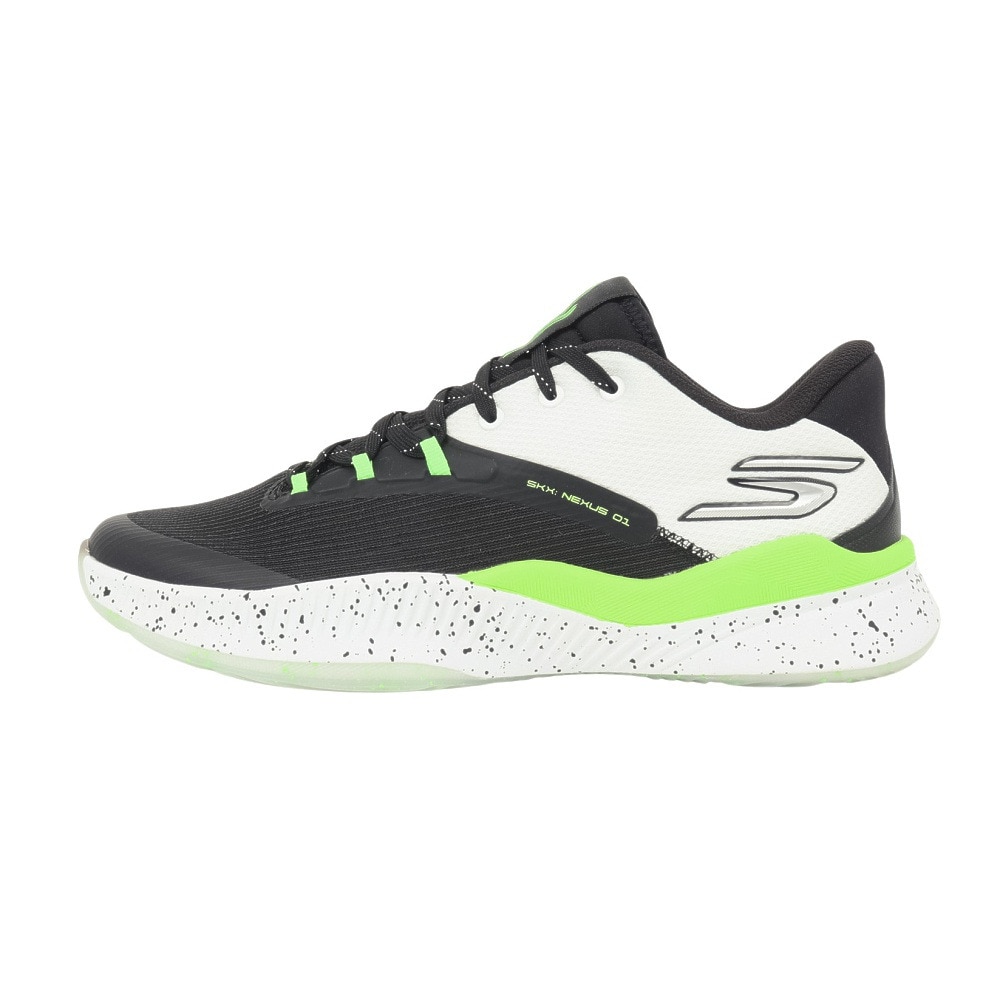スケッチャーズ（SKECHERS）（メンズ）バスケットシューズ バッシュ SKX ネクサス 253015-WBLM