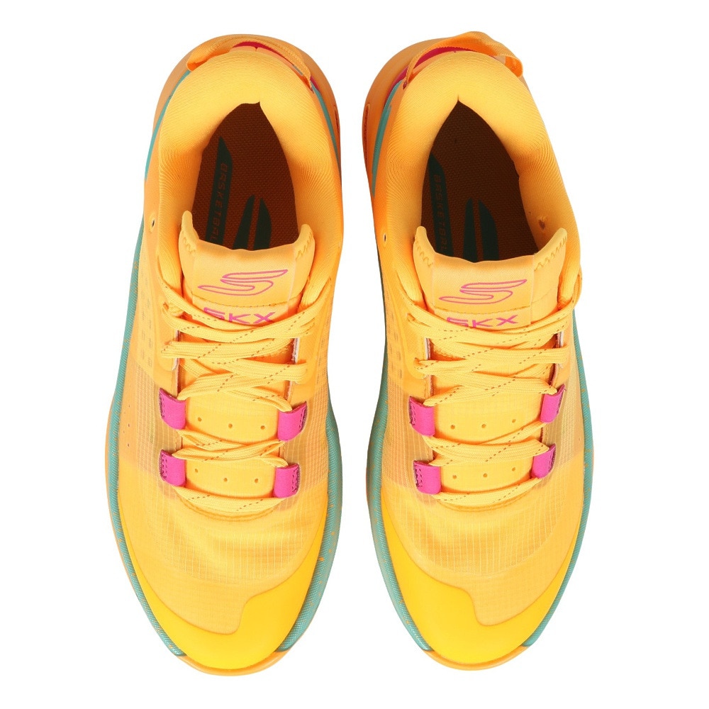 スケッチャーズ（SKECHERS）（メンズ）バスケットシューズ バッシュ SKX レザグリップ 253007-NORG