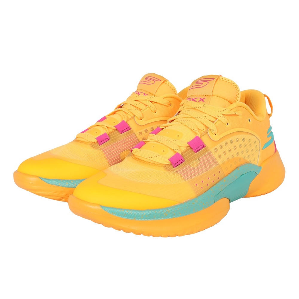 スケッチャーズ（SKECHERS）（メンズ）バスケットシューズ バッシュ SKX レザグリップ 253007-NORG