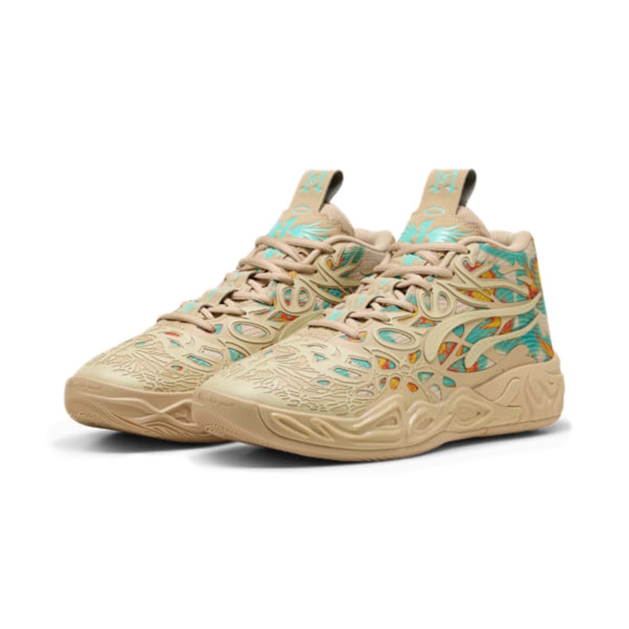 プーマ（PUMA）（メンズ）バスケットシューズ バッシュ MB.04 Flare ラメロボール 31220901