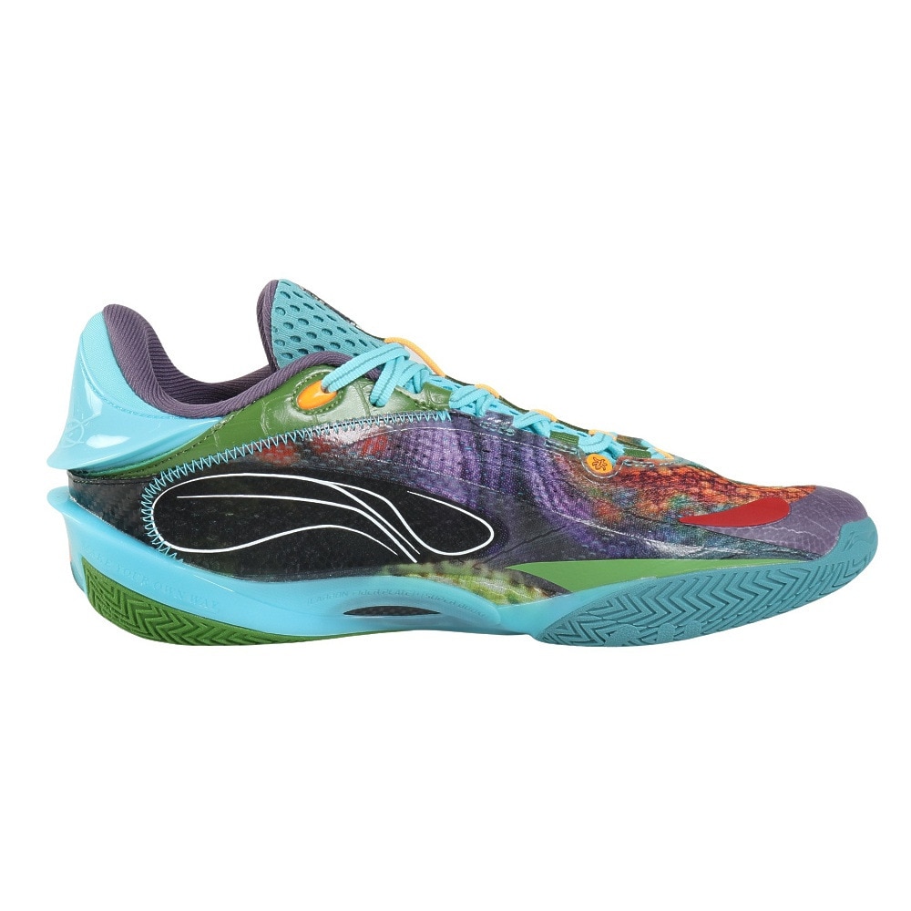 リーニン（LI-NING）（メンズ）バスケットシューズ バッシュ WADE 808 5 ULTRA カメレオン ABAV015-5
