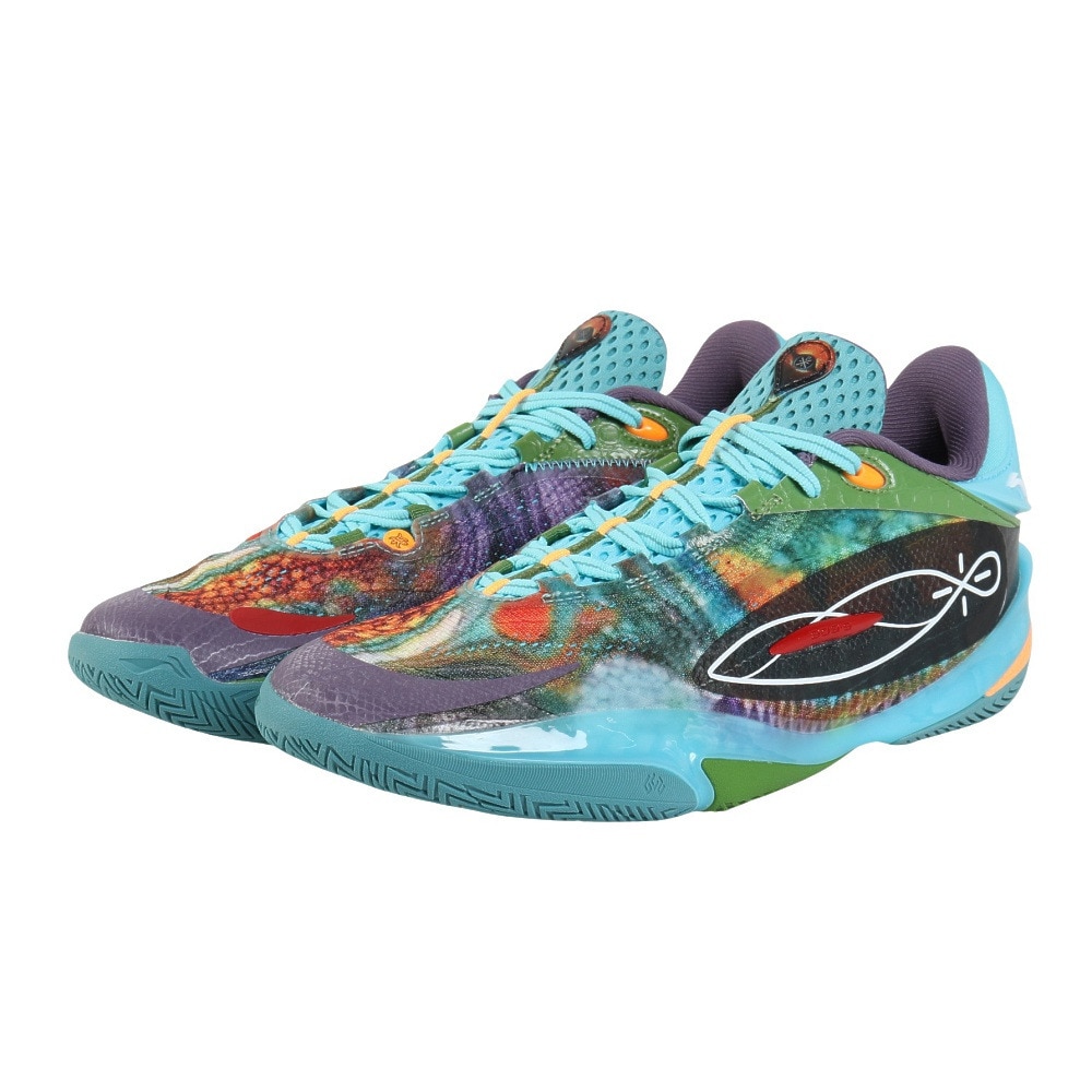 リーニン（LI-NING）（メンズ）バスケットシューズ バッシュ WADE 808 5 ULTRA カメレオン ABAV015-5