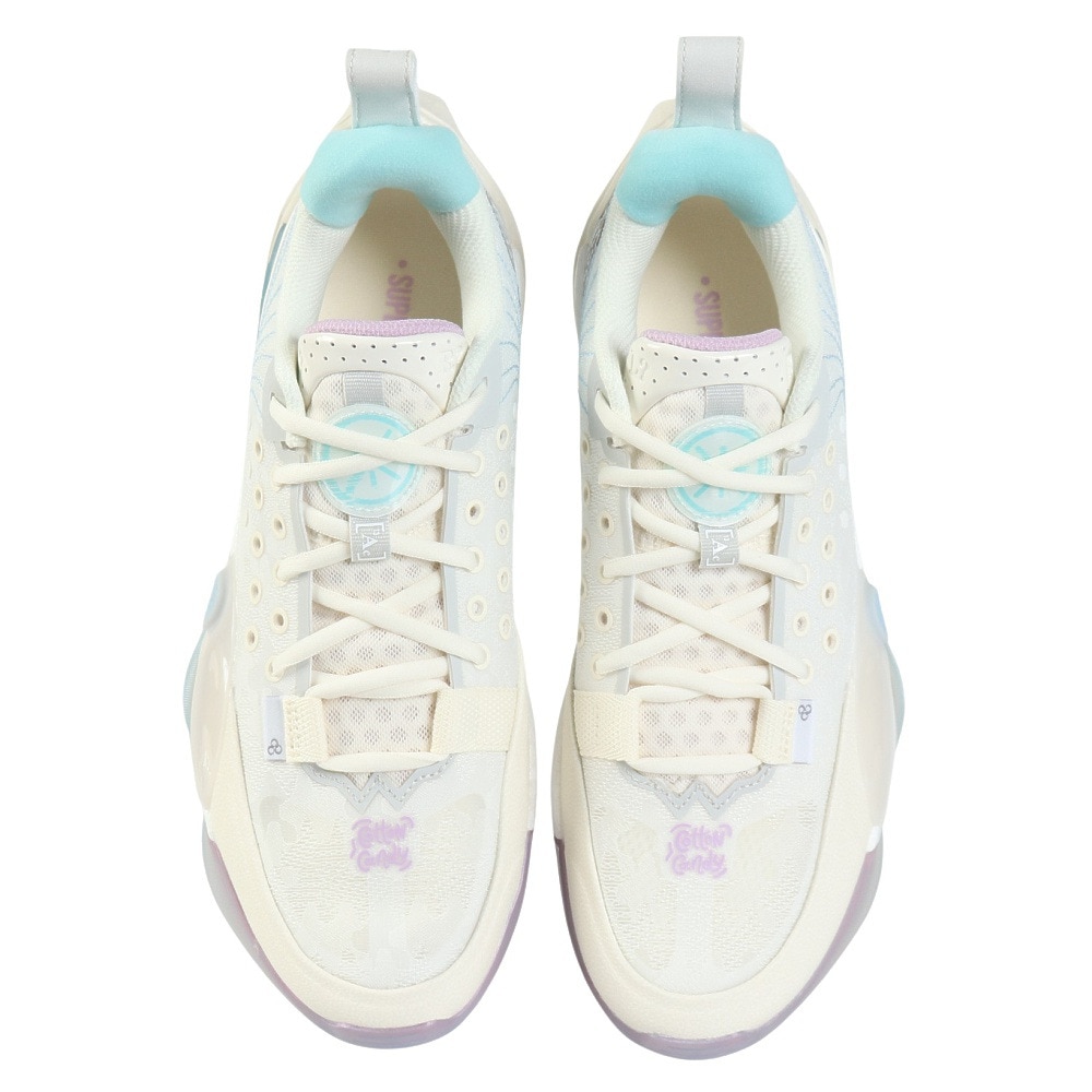 リーニン（LI-NING）（メンズ）バスケットシューズ バッシュ WADE ALL CITY 13 綿菓子 ABAV017-1