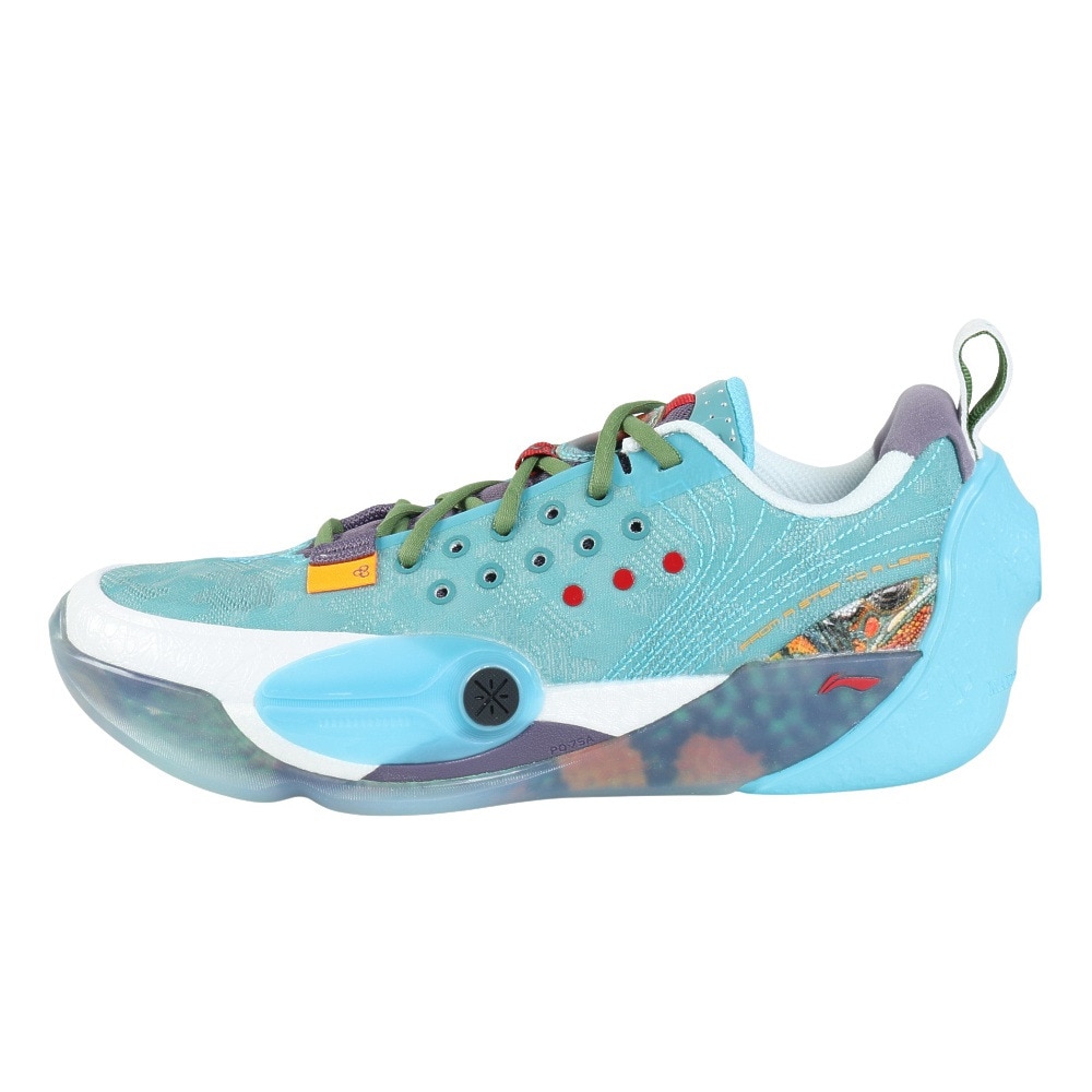 リーニン（LI-NING）（メンズ）バスケットシューズ バッシュ WADE ALL CITY 13 カメレオン ABAV017-4