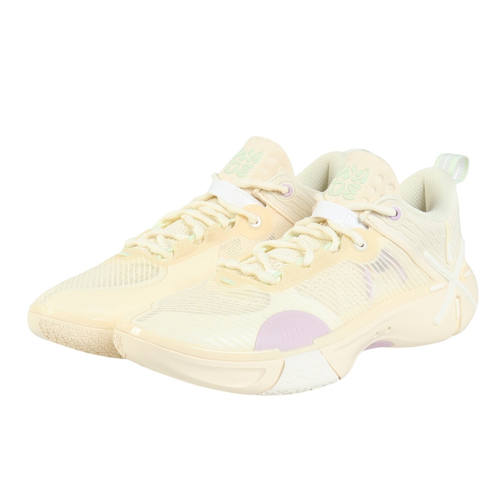 リーニン（LI-NING）（メンズ）バスケットシューズ バッシュ WADE SHADOW 6V2 マカロン ABPV021-2