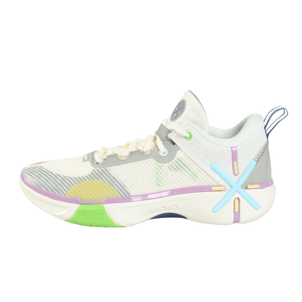リーニン（LI-NING）（メンズ）バスケットシューズ バッシュ WADE SHADOW 6V2 夏の花 ABPV021-3