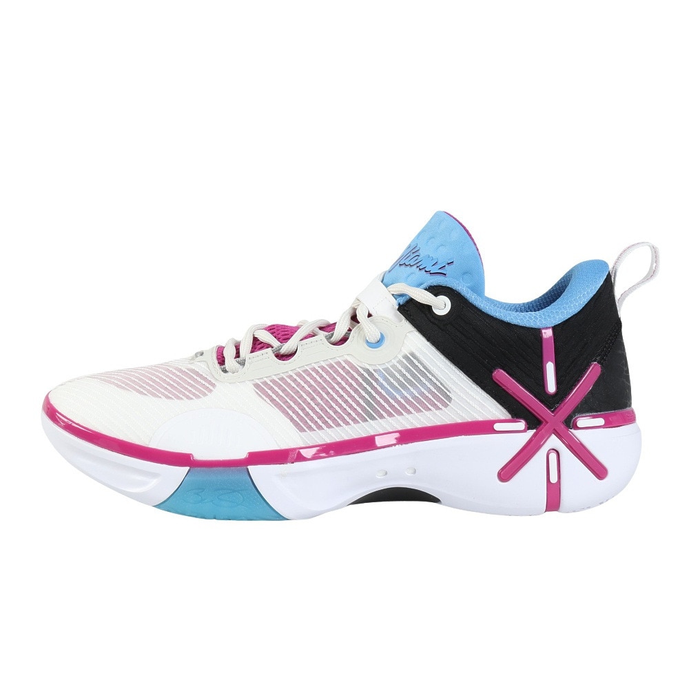 リーニン（LI-NING）（メンズ）バスケットシューズ バッシュ WADE SHADOW 6V2 サウスビーチ ABPV021-4
