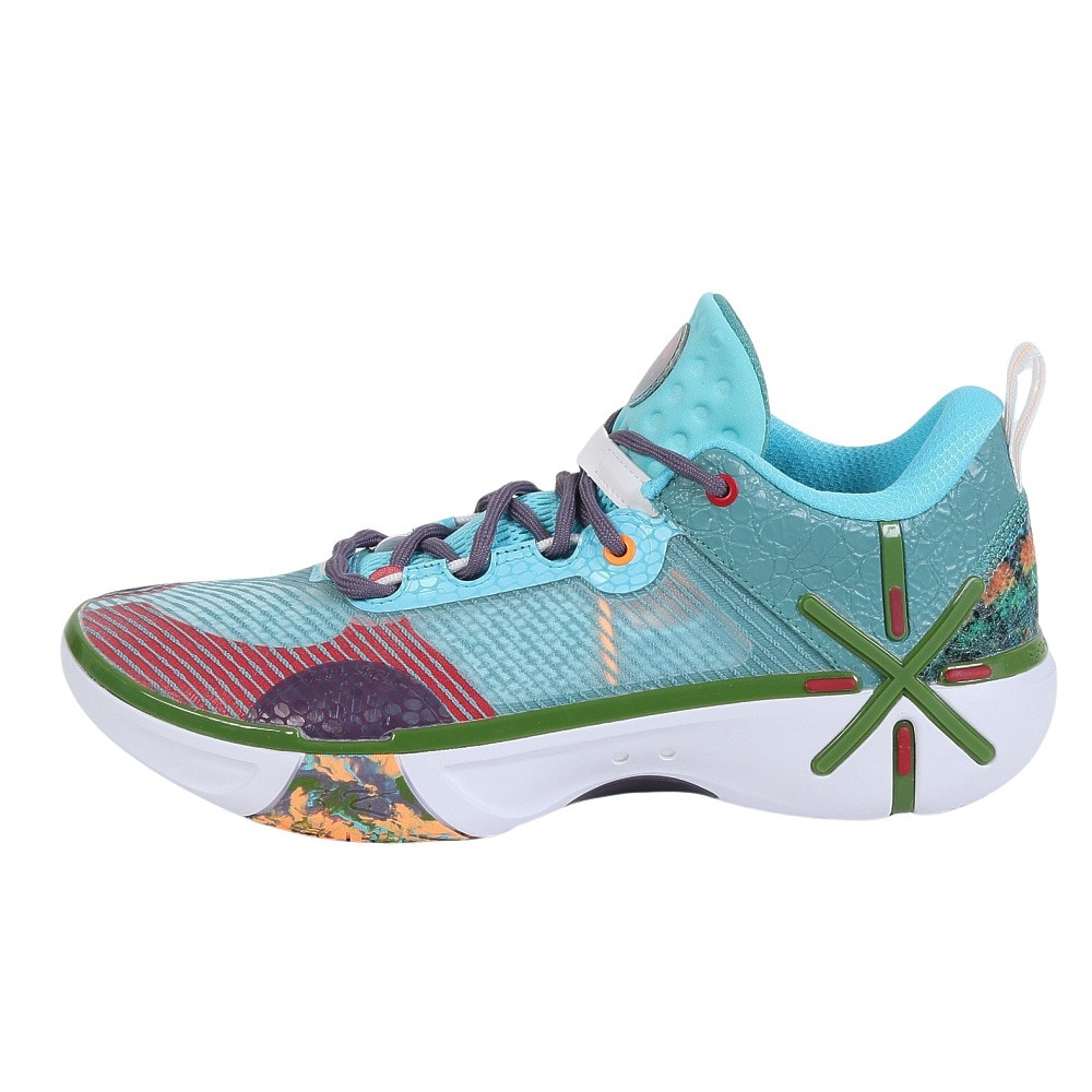 リーニン（LI-NING）（メンズ）バスケットシューズ バッシュ WADE SHADOW 6V2 カメレオン ABPV021-5