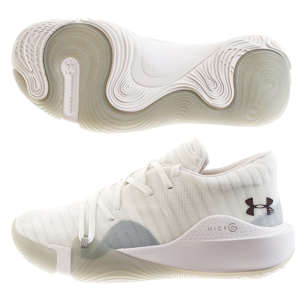  【多少の傷汚れありの為大奉仕】バスケットシューズ メンズ スポーン アナトミックスLow 3021263 WHT/WHT/AST BK バッシュ