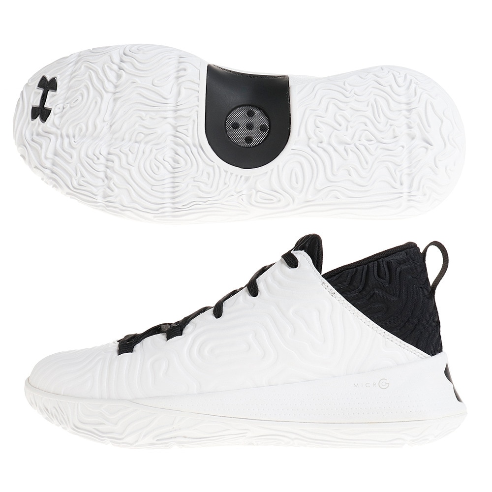  バスケットシューズ エスカレートBB 30239550100 WHT/WHT/BLK BK バッシュ 
