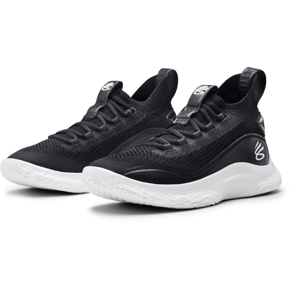 バスケットシューズ カリー8 CURRY 8 3023085 BLK/WHT/BLK BK バッシュ