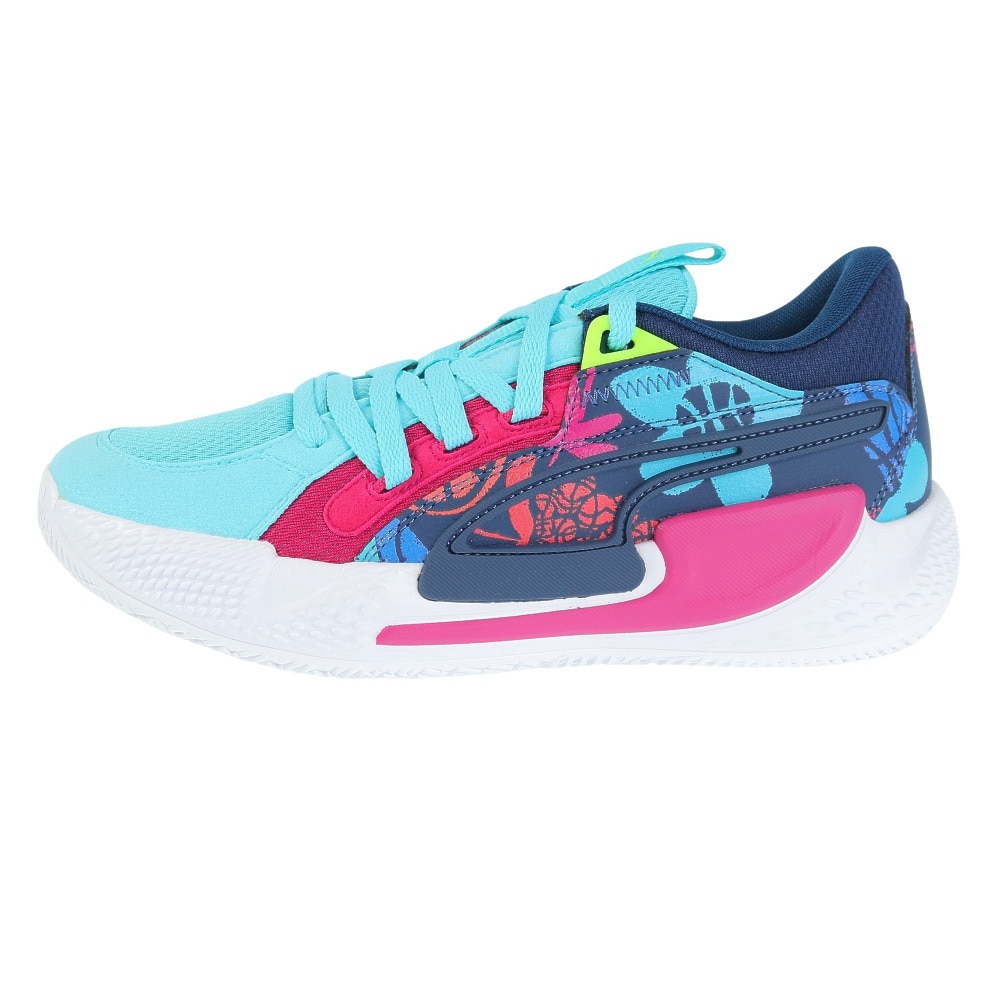 プーマ（PUMA）（メンズ）バスケットシューズ バッシュ プーマ C&R CHAOS FRES 37913801