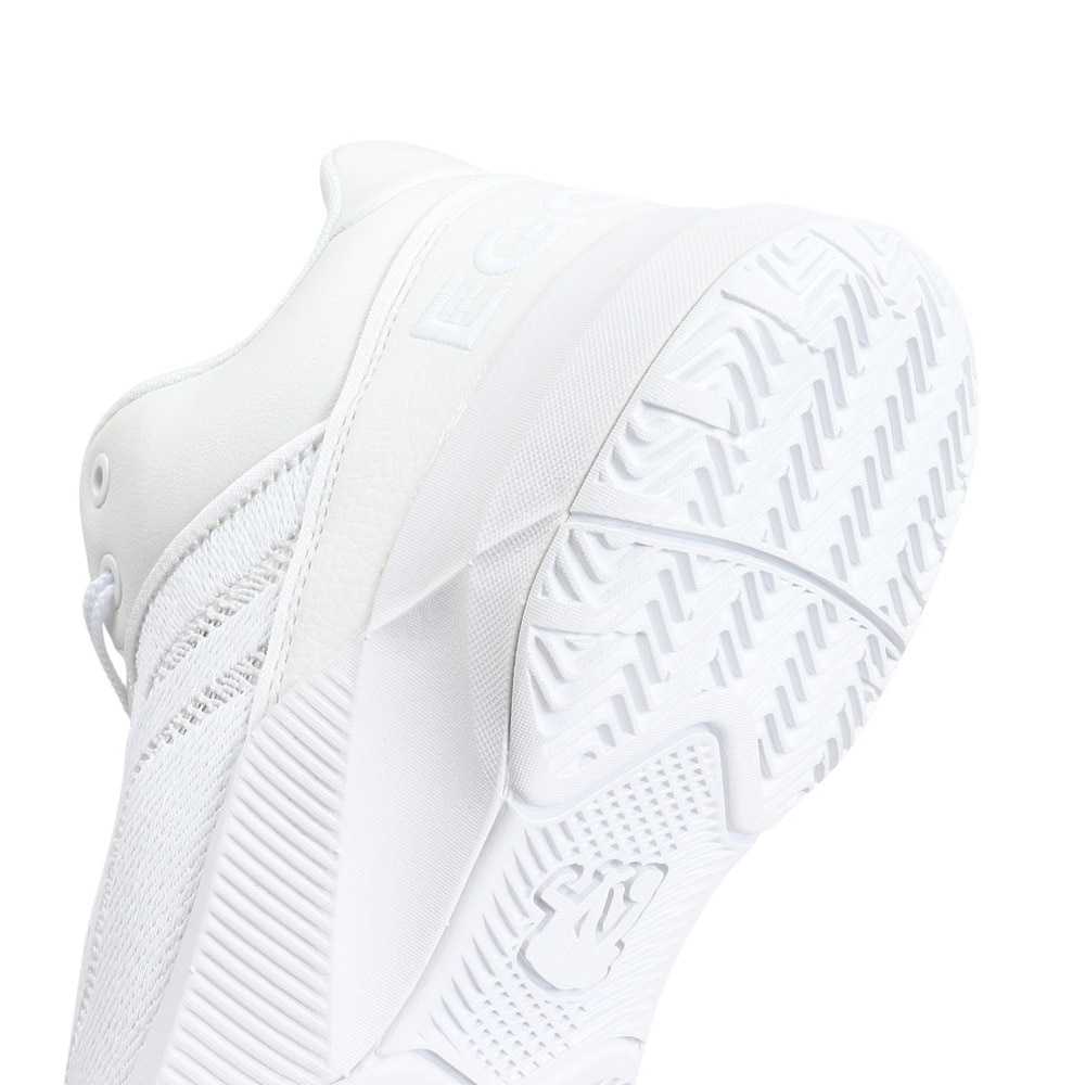 エゴザル（EGOZARU）（メンズ）バスケ シューズ バッシュ EGO AWAKE 1.5 エゴアウェイク 安定 ミッドカット 白 EZFW23-009-220