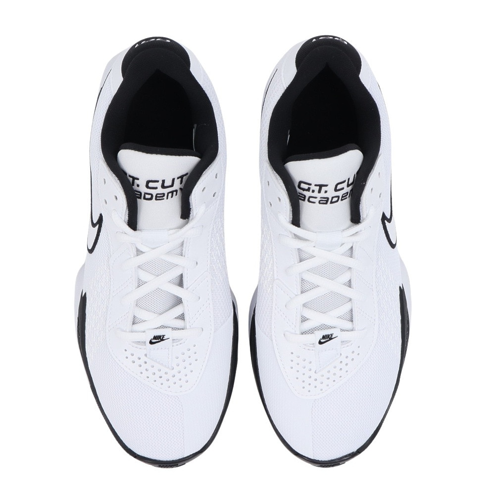ナイキ（NIKE）（メンズ）バスケ シューズ バッシュ G.T. カット アカデミー EP ローカット 白 FB2598-100