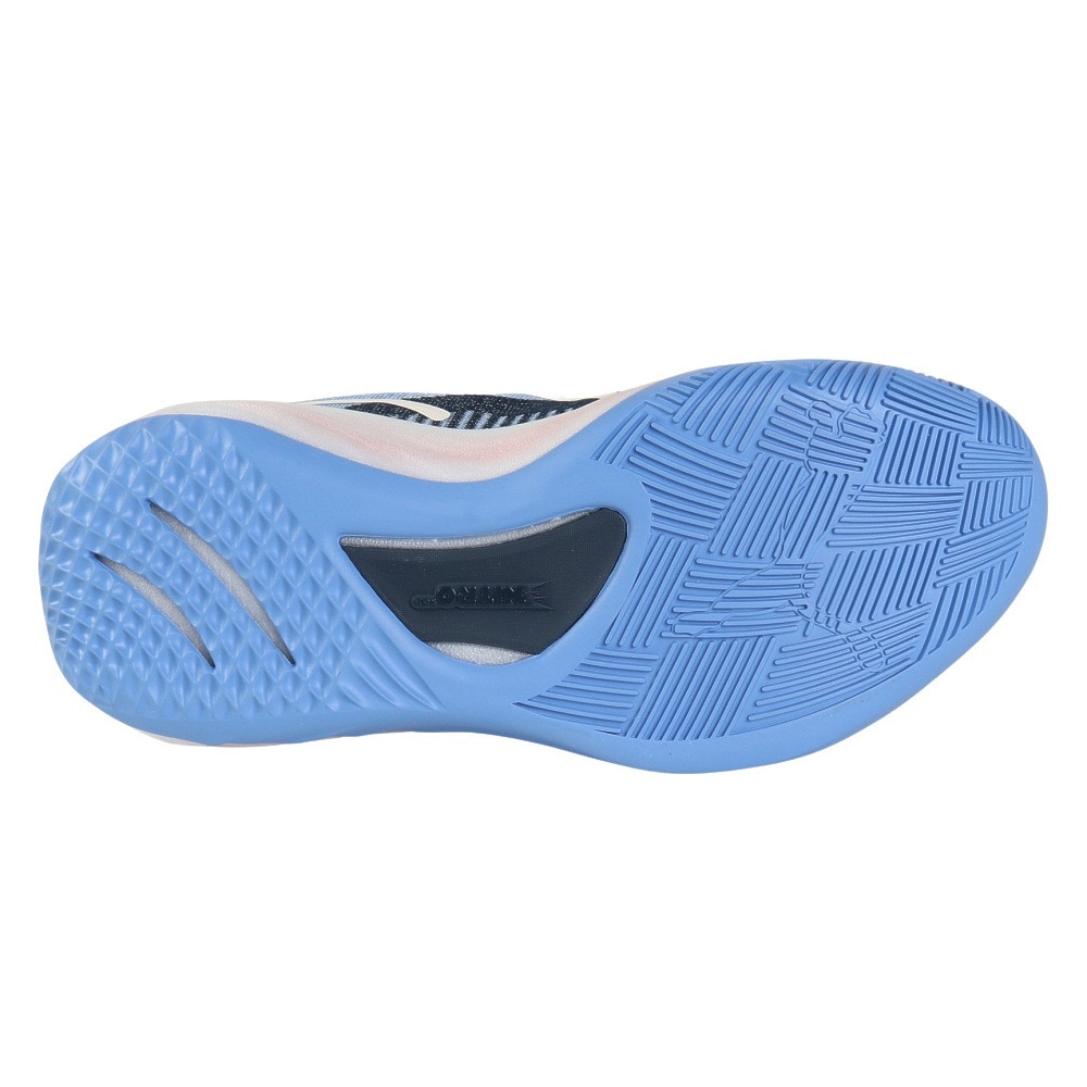 プーマ（PUMA）（メンズ）バスケ シューズ バッシュ ニトロ ALL PRO NITRO 軽量 ローカット ブルー 30968801