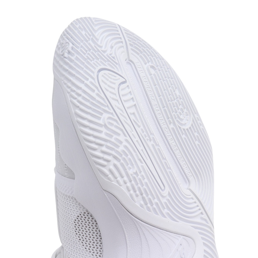 ナイキ（NIKE）（メンズ）バスケ シューズ バッシュ ヤニス イモータリティ 3 EP 軽量 ミッドカット ヤニス 白 DZ7534-102