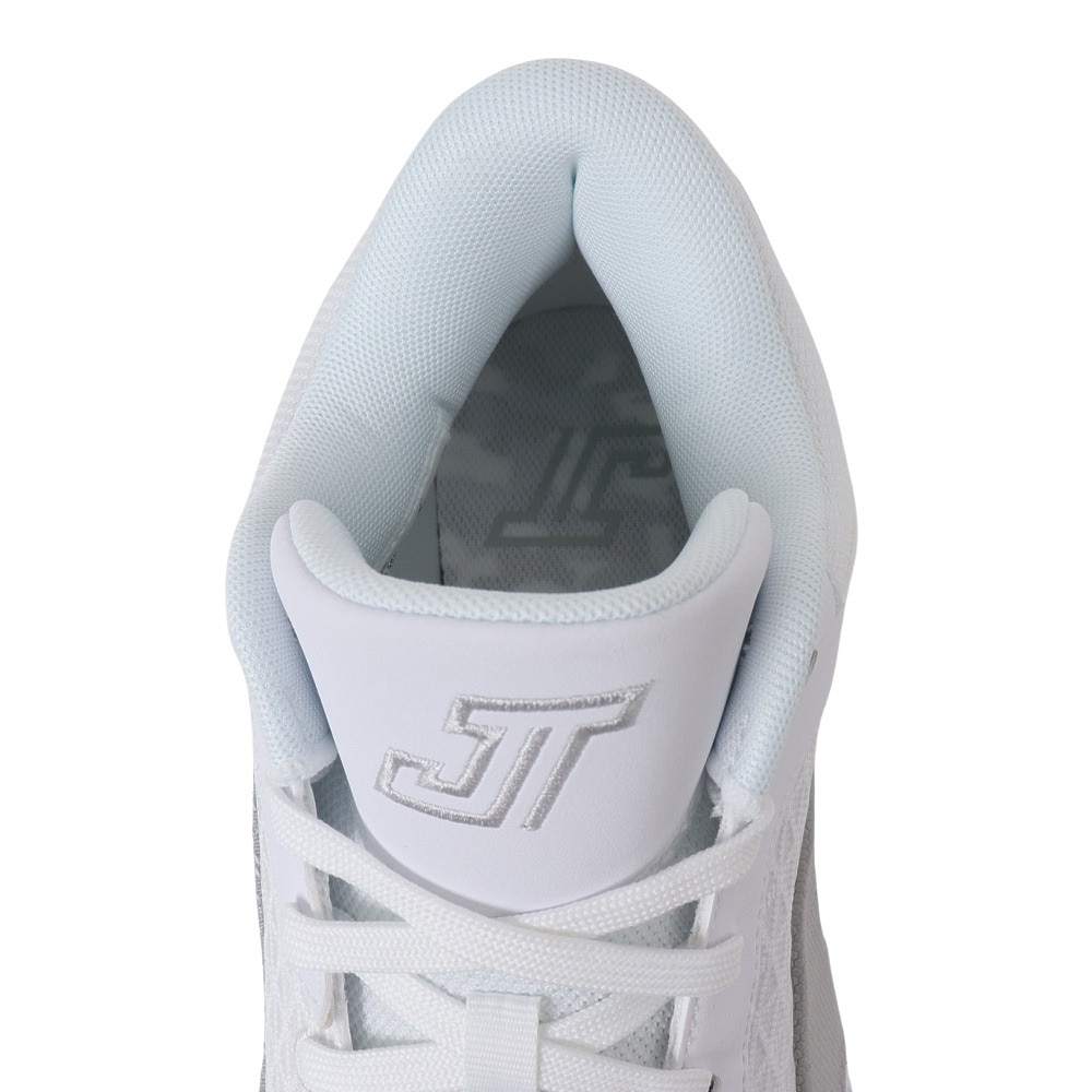ジョーダン（JORDAN）（メンズ）バスケ シューズ バッシュ ジョーダン テイタム 2 PF 軽量 ミッドカット 白 FQ7631-101