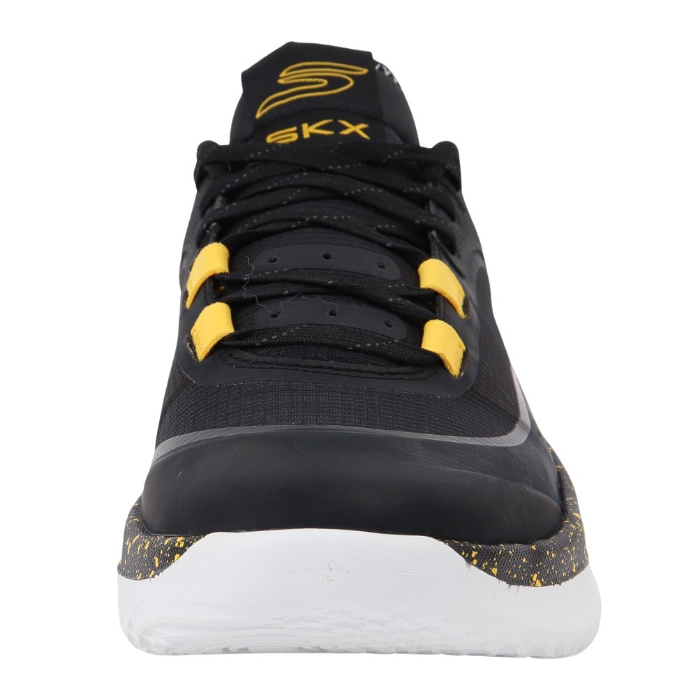 スケッチャーズ（SKECHERS）（メンズ）バスケットシューズ バッシュ SKX レザグリップ 253007-BKGD
