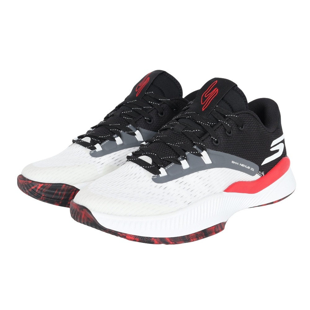 スケッチャーズ（SKECHERS）（メンズ）バスケットシューズ バッシュ SKX ネクサス 253015-WBRD