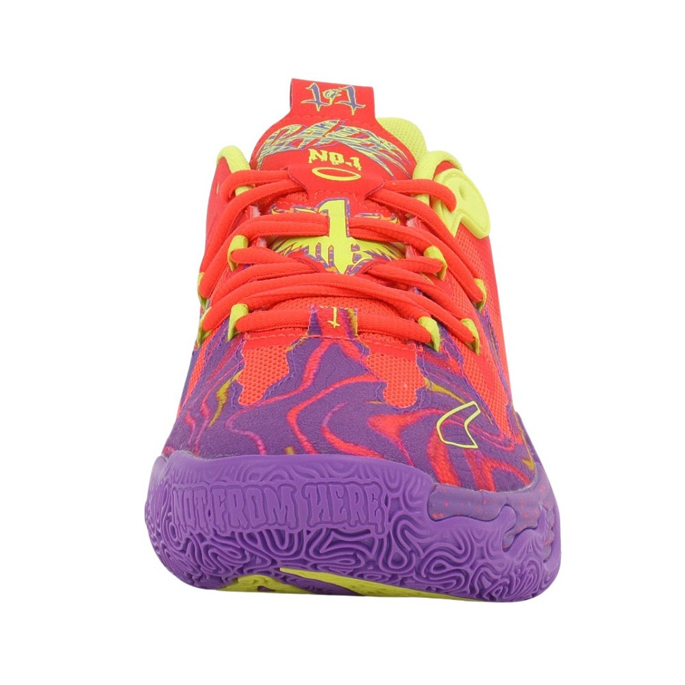プーマ（PUMA）（メンズ）バスケットシューズ バッシュ MB.03 LO LAVA 31084701 | スポーツ用品はスーパースポーツゼビオ