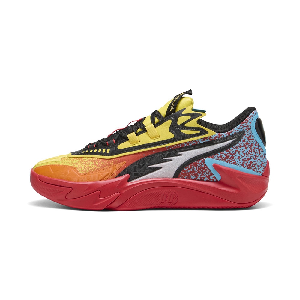 プーマ（PUMA）（メンズ、レディース）バスケットシューズ バッシュ SCOOT ZEROS II コーション 31084301