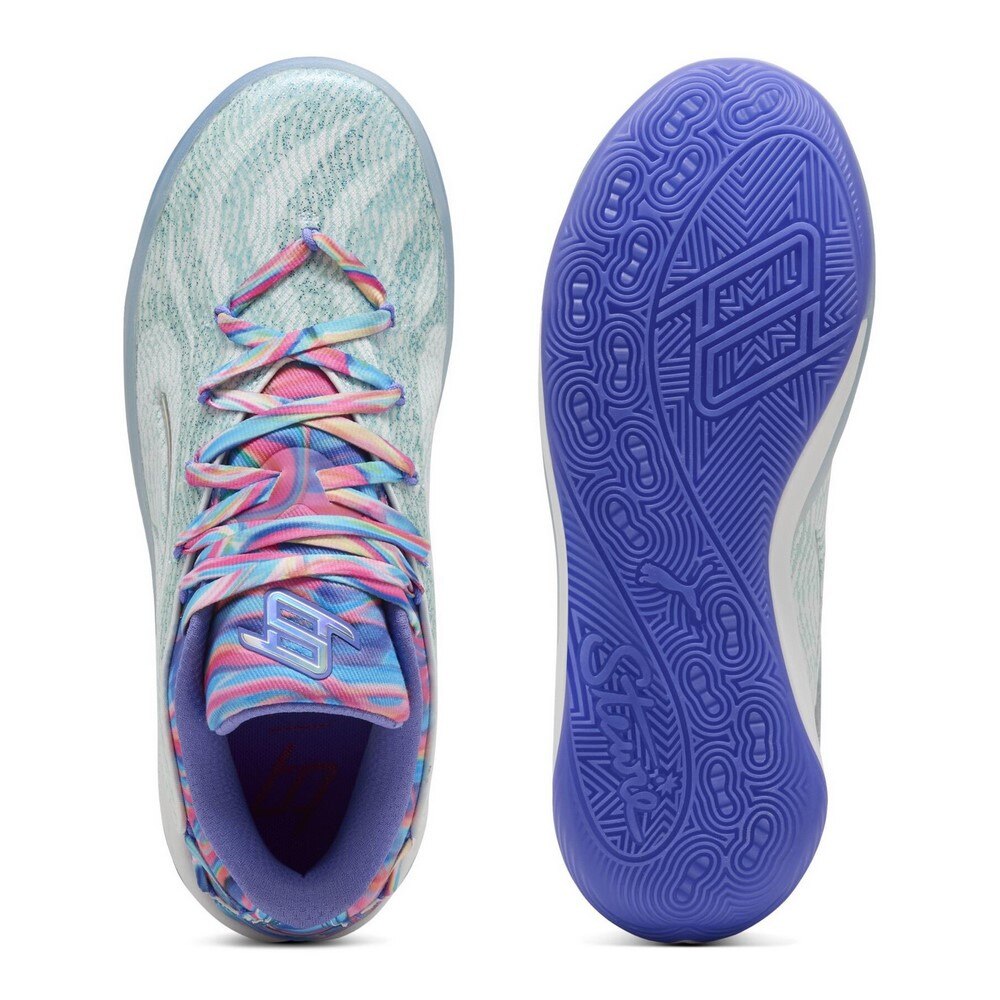 プーマ（PUMA）（メンズ、レディース）バスケットシューズ バッシュ STEWIE 4 PRISM 31106201 お一人様一点まで