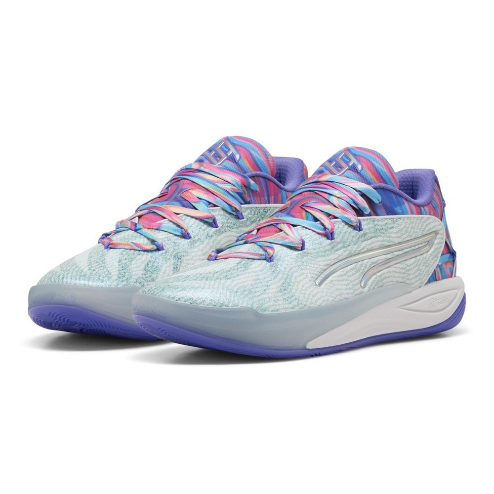 プーマ（PUMA）（メンズ、レディース）バスケットシューズ バッシュ STEWIE 4 PRISM 31106201 お一人様一点まで