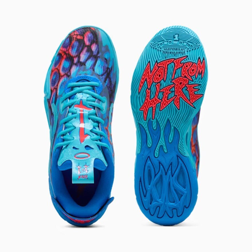 プーマ（PUMA）（メンズ）バスケットシューズ バッシュ MB.04 エイリアン スキン 31131801