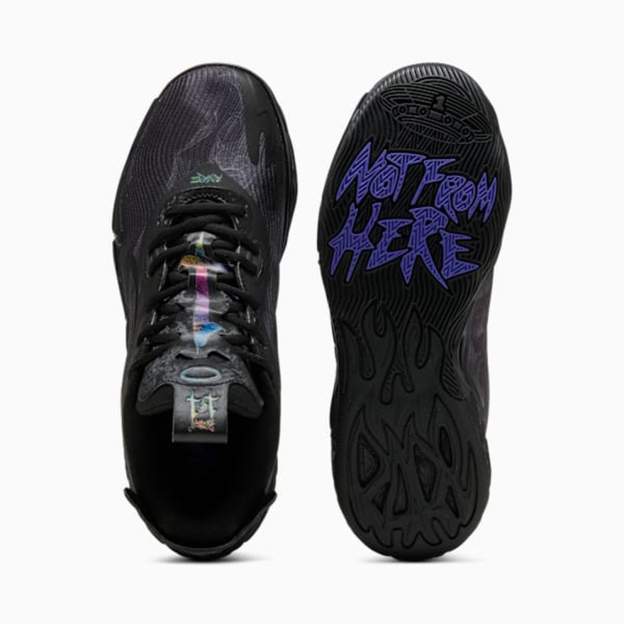 プーマ（PUMA）（メンズ）バスケットシューズ バッシュ MB.04 Lo Team ラメロボール 31217401