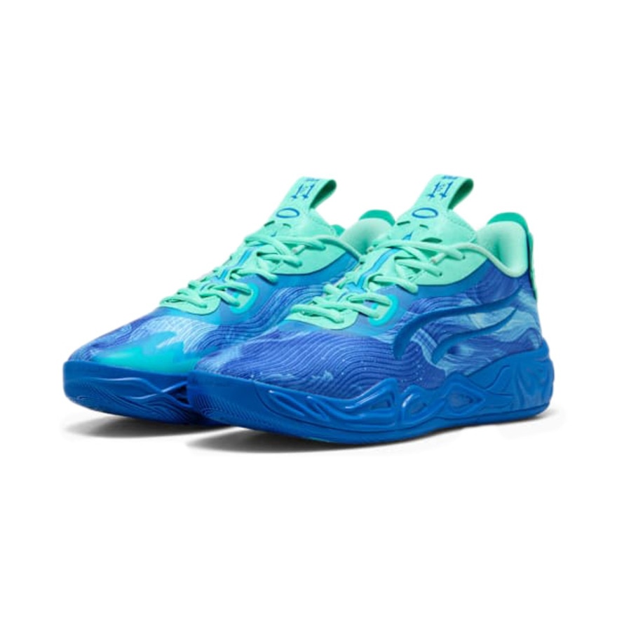 プーマ（PUMA）（メンズ）バスケットシューズ バッシュ MB.04 Lo Team ラメロボール 31217402