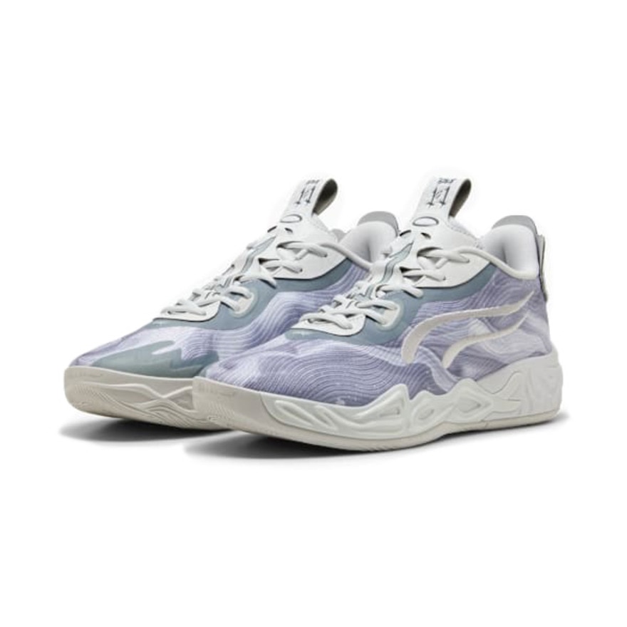 プーマ（PUMA）（メンズ）バスケットシューズ バッシュ MB.04 Lo Team ラメロボール 31217403