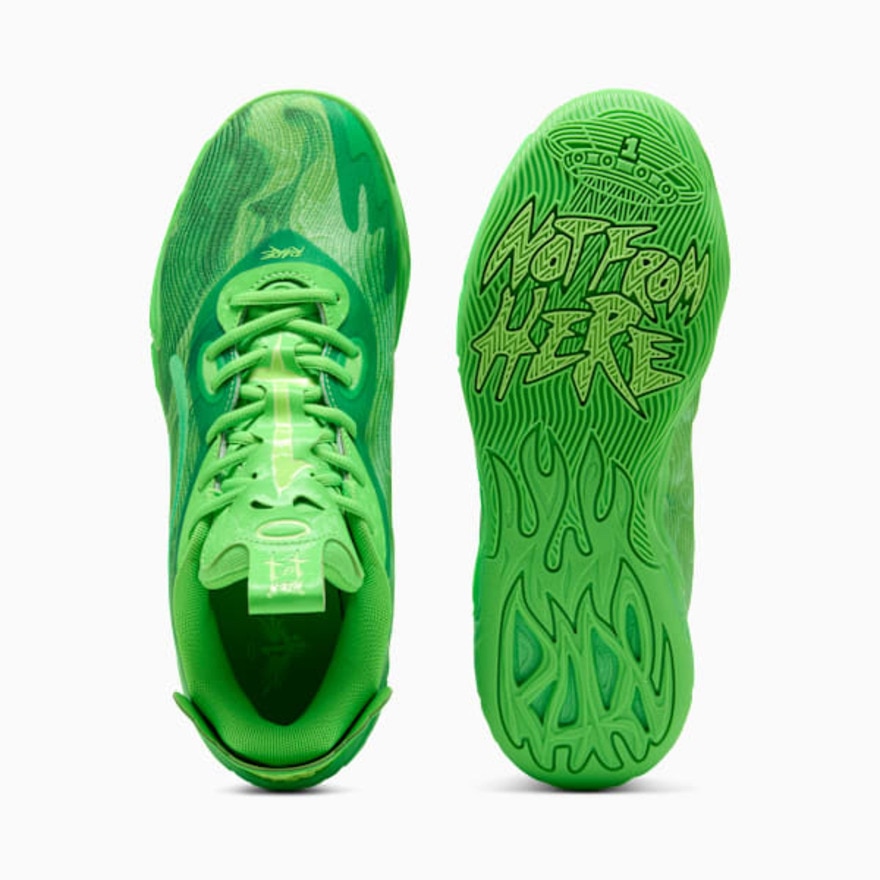 プーマ（PUMA）（メンズ）バスケットシューズ バッシュ MB.04 Lo Team ラメロボール 31217404