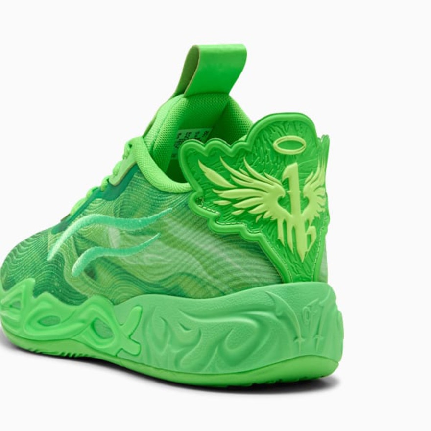 プーマ（PUMA）（メンズ）バスケットシューズ バッシュ MB.04 Lo Team ラメロボール 31217404