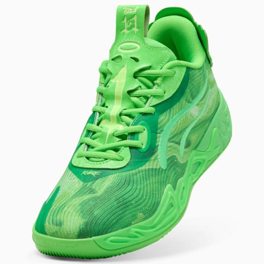 プーマ（PUMA）（メンズ）バスケットシューズ バッシュ MB.04 Lo Team ラメロボール 31217404