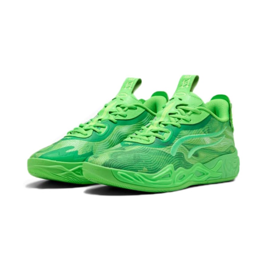 プーマ（PUMA）（メンズ）バスケットシューズ バッシュ MB.04 Lo Team ラメロボール 31217404