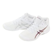 アシックス（ASICS）（レディース）バスケットシューズ バッシュ 白 レディ ゲルフェアリー8 LADY GELFAIRY 8 限定カラー 速乾