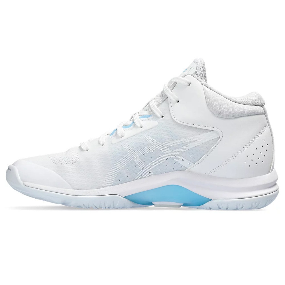 アシックス（ASICS）（レディース）バスケ シューズ バッシュ LADY GELFAIRY 9 レディゲルフェアリー 白 安定 ミッドカット 1062A007.100