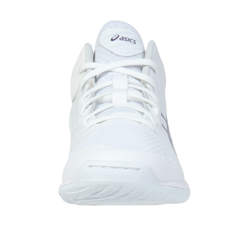 アシックス（ASICS）（レディース）バスケ シューズ バッシュ LADY GELFAIRY 9XS レディゲルフェアリー 白 軽量 ミッドカット 1063A093.100