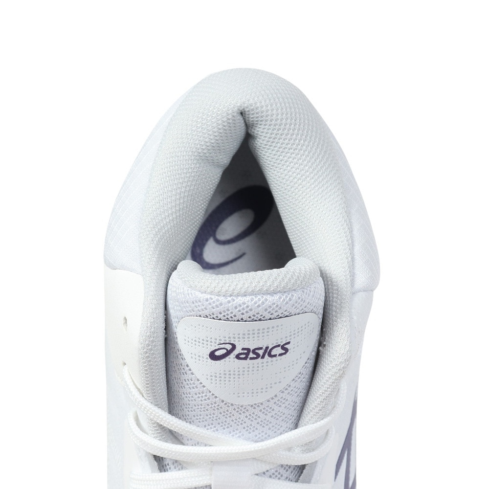 アシックス（ASICS）（レディース）バスケ シューズ バッシュ LADY GELFAIRY 9XS レディゲルフェアリー 白 軽量 ミッドカット 1063A093.100