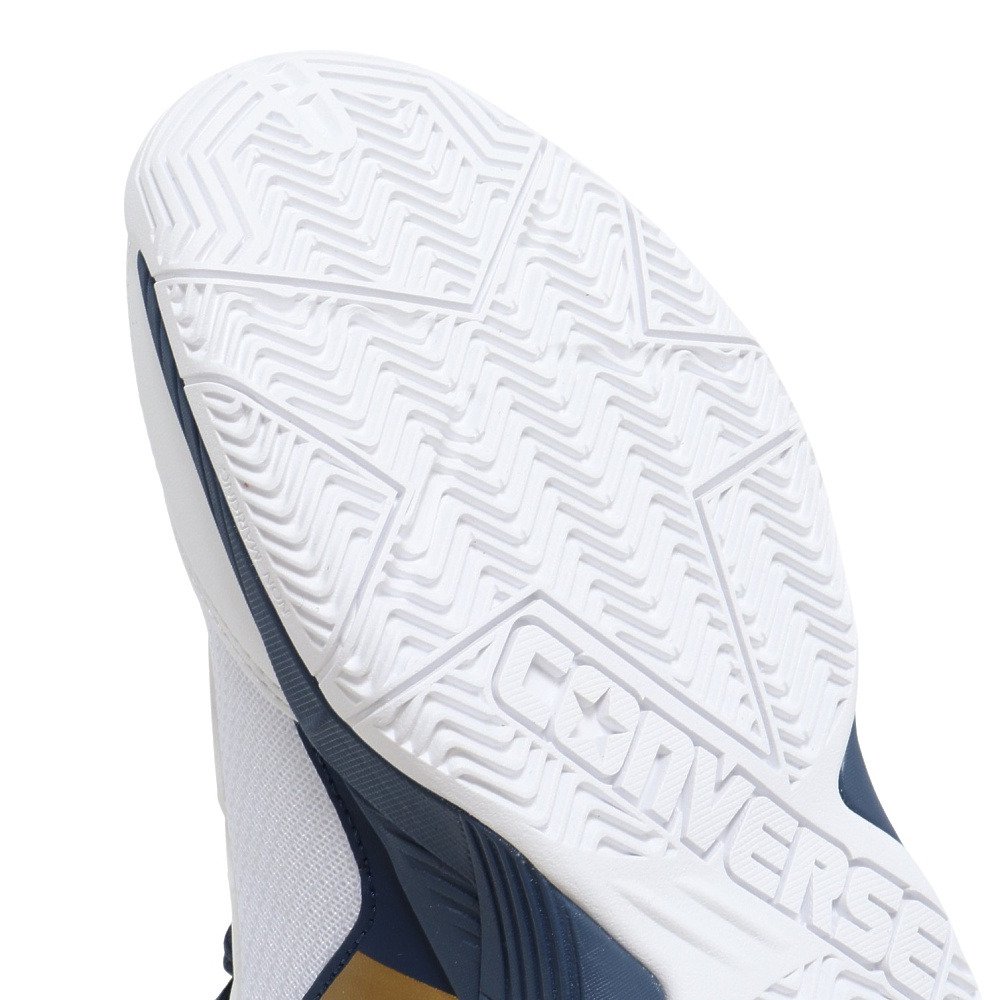 バスケットシューズ バッシュ ジュニア ヴィックスター MID WT/NV/GL 33500590 9