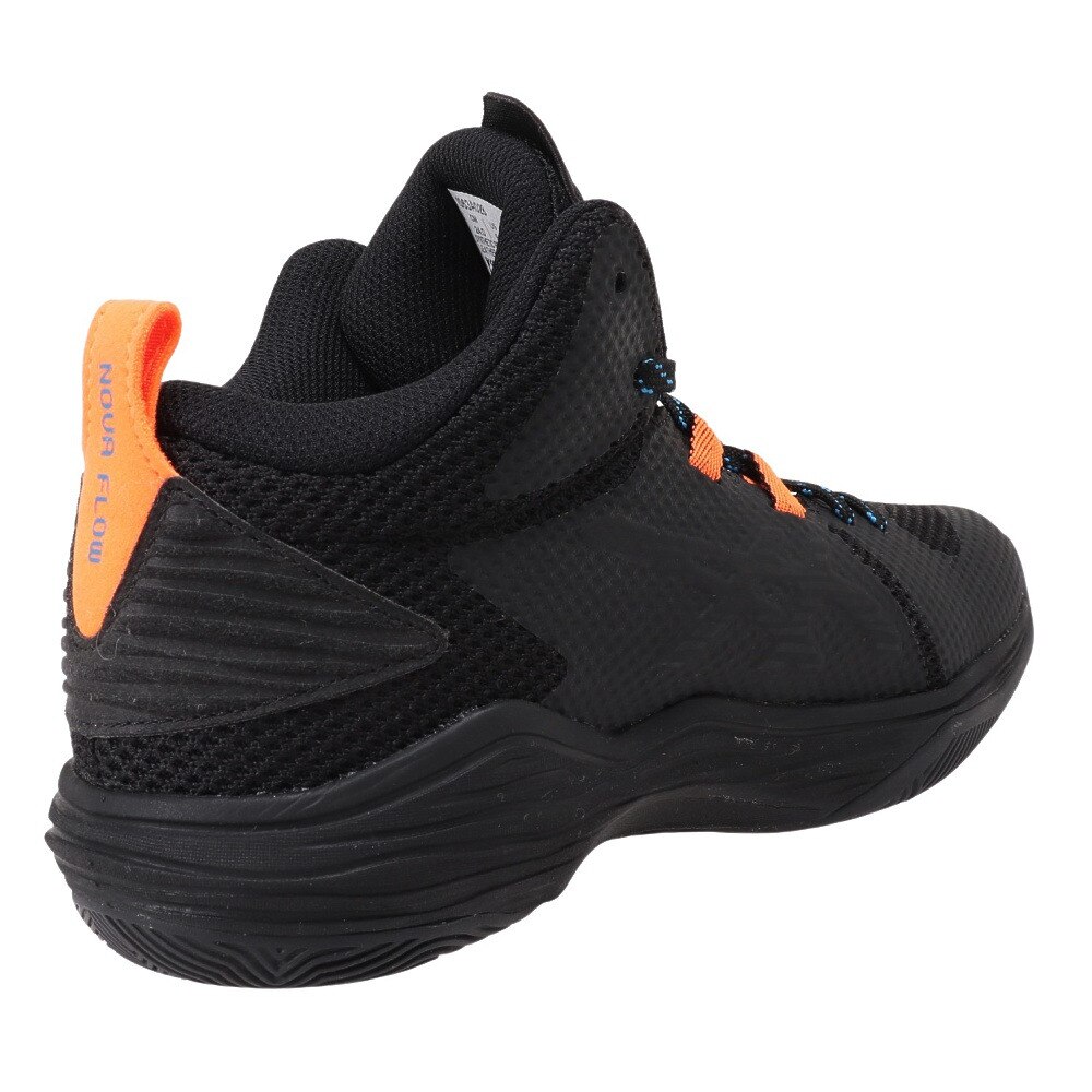 アシックス（ASICS）（メンズ、レディース）バスケットシューズ バッシュ ノヴァフロー NOVA FLOW 1063A028.003 黒 ブラック★★★