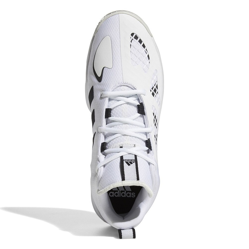 アディダス（adidas）（メンズ、レディース）バスケットシューズ バッシュ 白 PRO N3XT 2021 GW0147