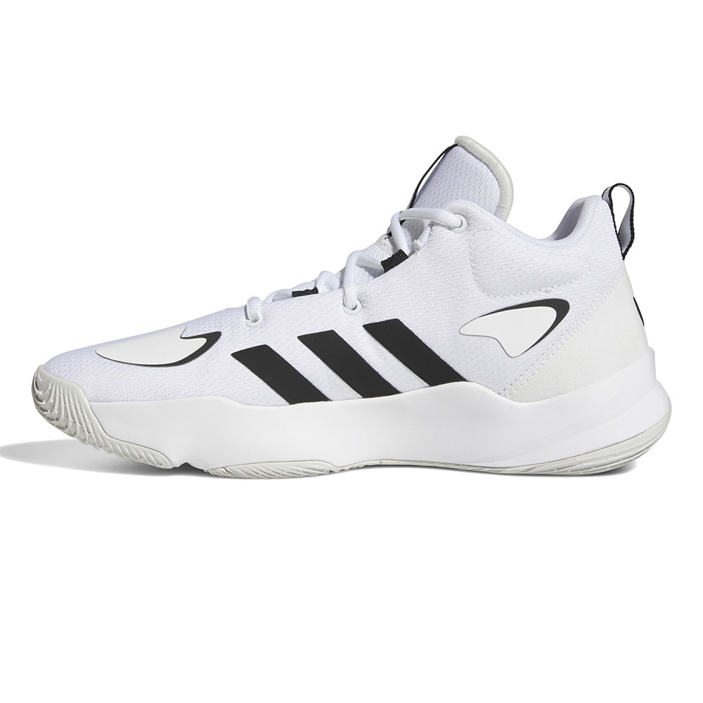 アディダス（adidas）（メンズ、レディース）バスケットシューズ バッシュ 白 PRO N3XT 2021 GW0147