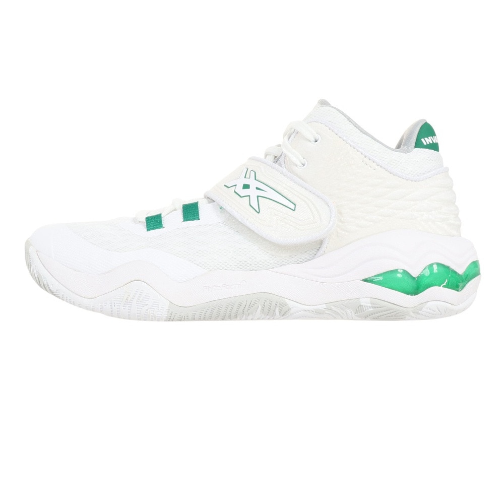 アシックス(ASICS)(メンズ)バスケットシューズ バッシュ 白 インベイドノヴァ INVADE NOVA 1061A029.103