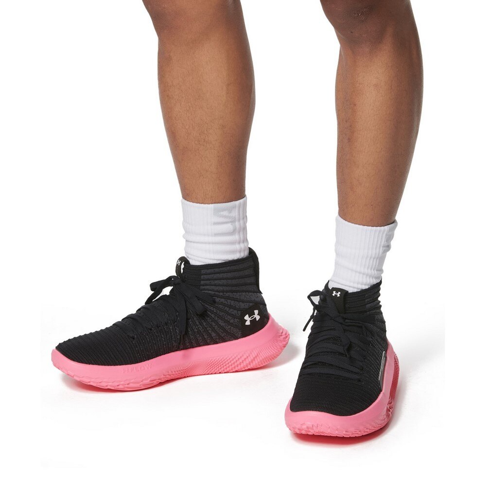 アンダーアーマー（UNDER ARMOUR）（メンズ、レディース）バスケットシューズ バッシュ フロー フューチャーX エリート 3024977 001 速乾