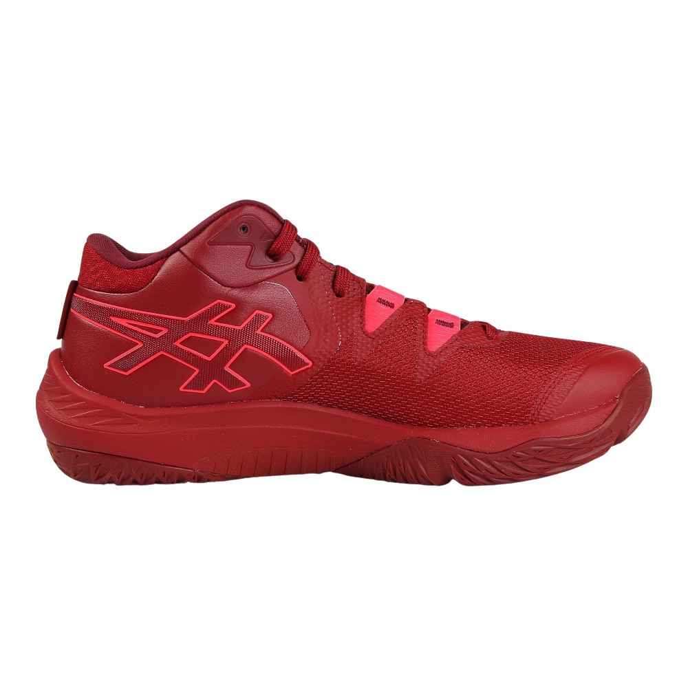 アシックス（ASICS）（メンズ、レディース）バスケ シューズ バッシュ アンプレアルス UNPRE ARS 2 軽量 ミッドカット レッド 1063A070.600