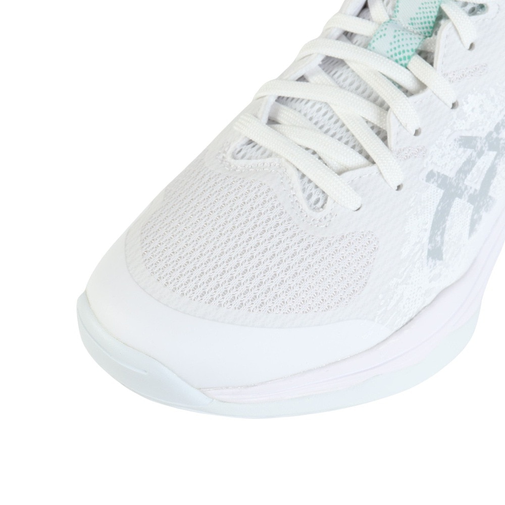 アシックス（ASICS）（メンズ、レディース）バスケ シューズ バッシュ ノヴァフロー NOVA FLOW 2 クッション サポート 白 1063A071.101